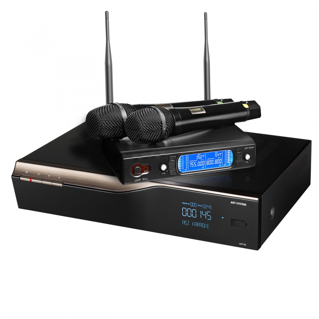 караоке-комплект AST-50 c микрофонами в Уренгое