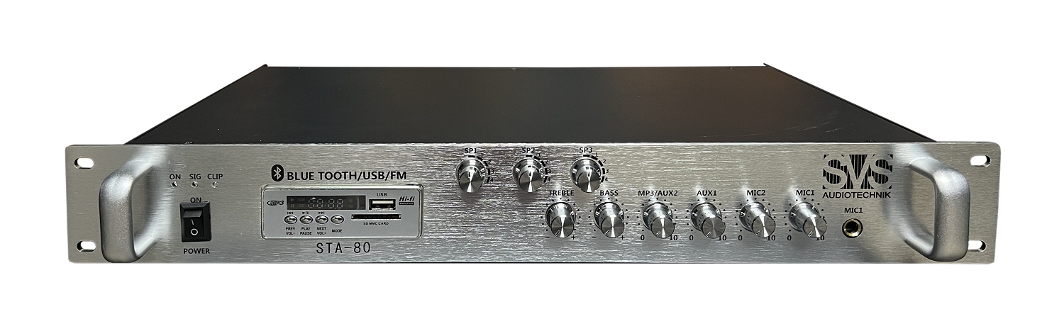 SVS Audiotechnik STA-80 Микшер-усилитель для систем Public Address в Уренгое