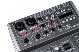 SVS Audiotechnik mixers AM-4 DSP Аналоговый микшерный пульт, 4-канала в Уренгое
